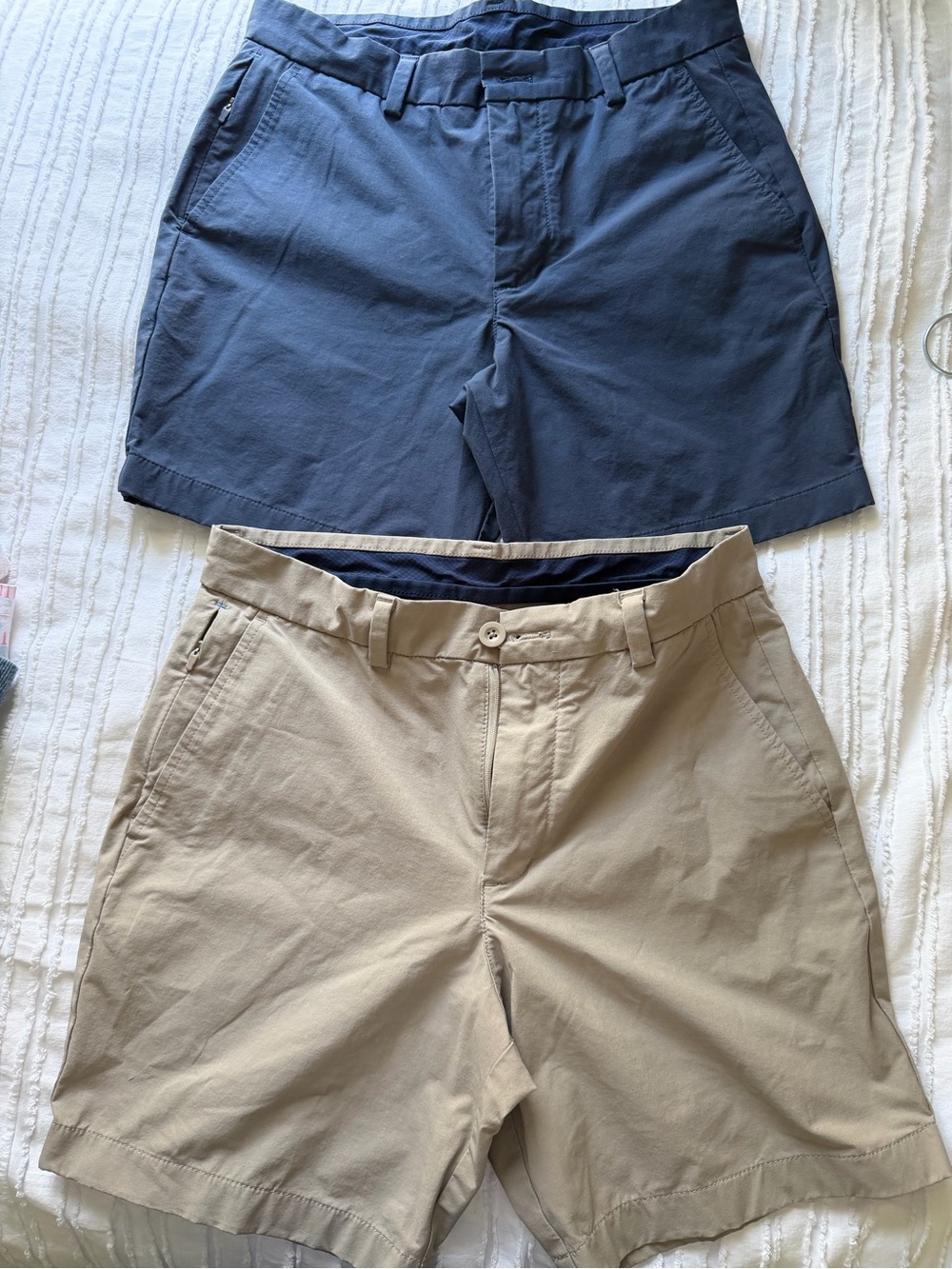 Vineyard Vines Navy and Khaki On-The-Go Shorts (2pair)